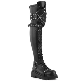 2 Inch Platform RENEGADE-320 Black Pu