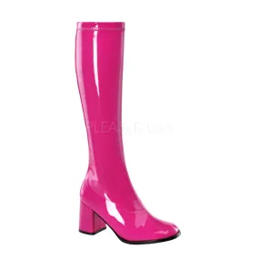 3 Inch Heel GOGO-300 Hot Pink Pat