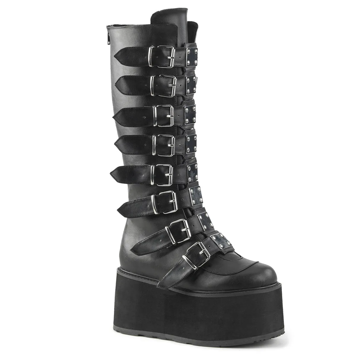 3 Inch Platform DAMNED-318 Black