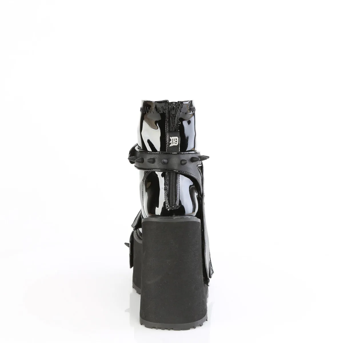 4 Inch Platform TRANSFORMER-808 Black Pu