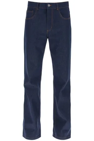 Ami paris flared jeans with dark wash