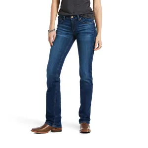 Ariat Women's REAL Candice Mid Rise Straight Leg Jeans 10039608