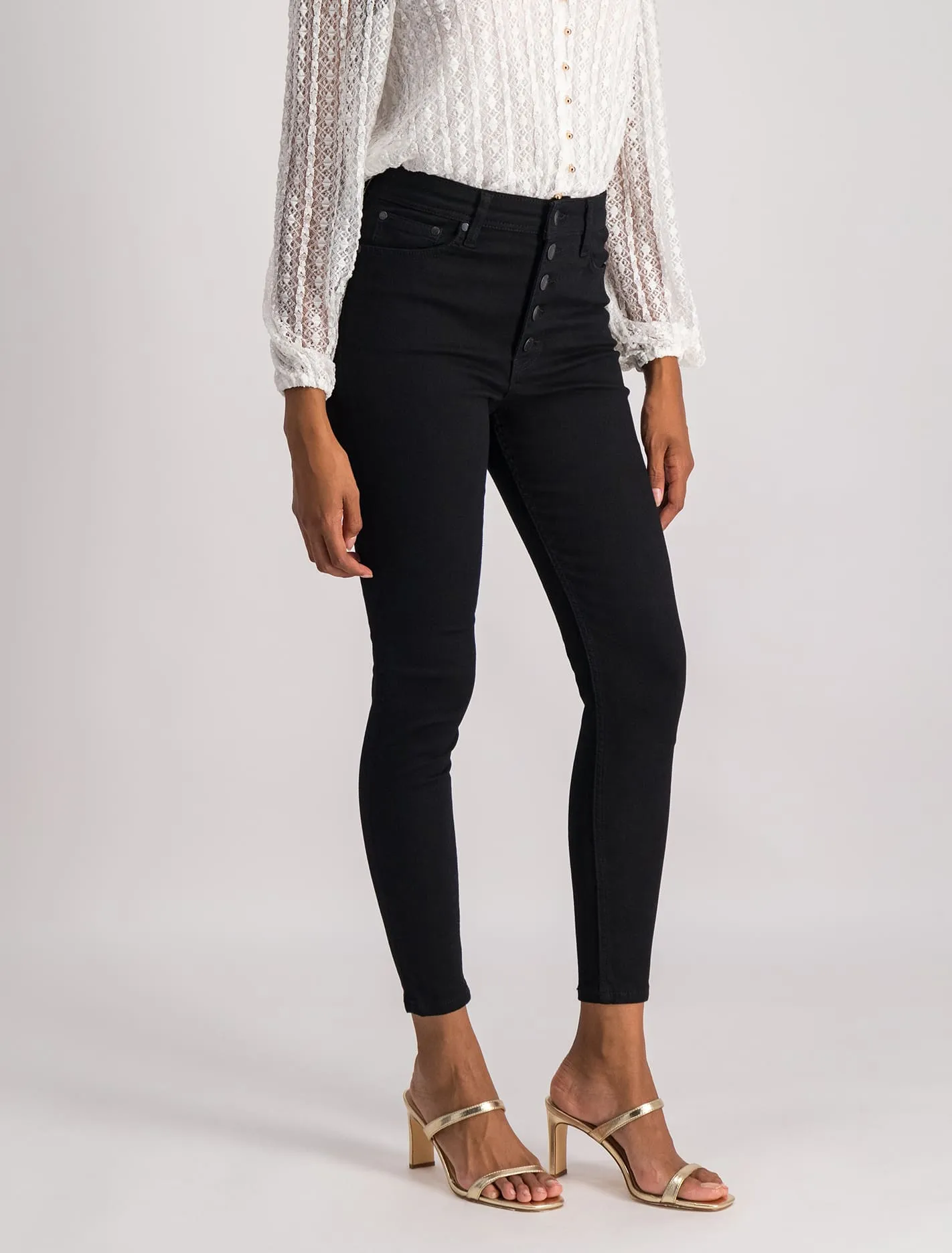 Ashley Mid-Rise Skinny Jeans