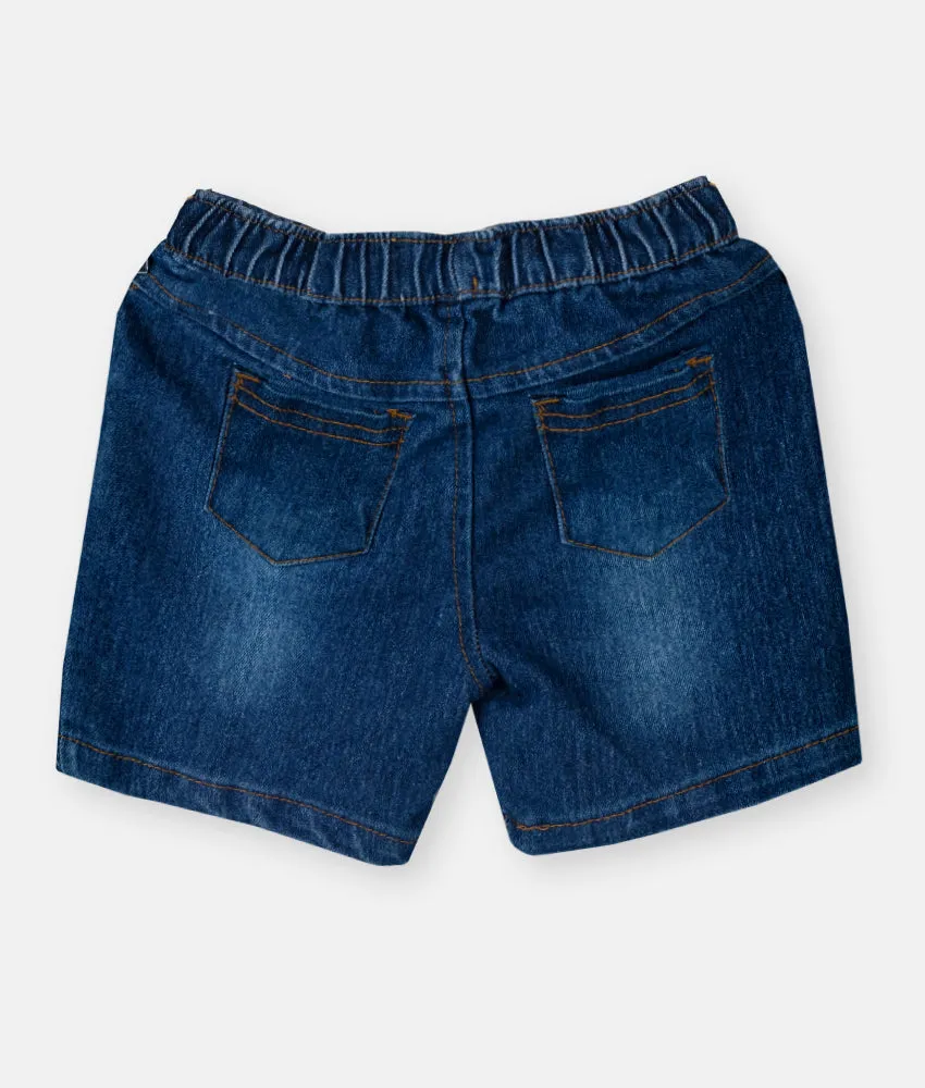 Baby Lee Cooper Denim Shorts - With Loop