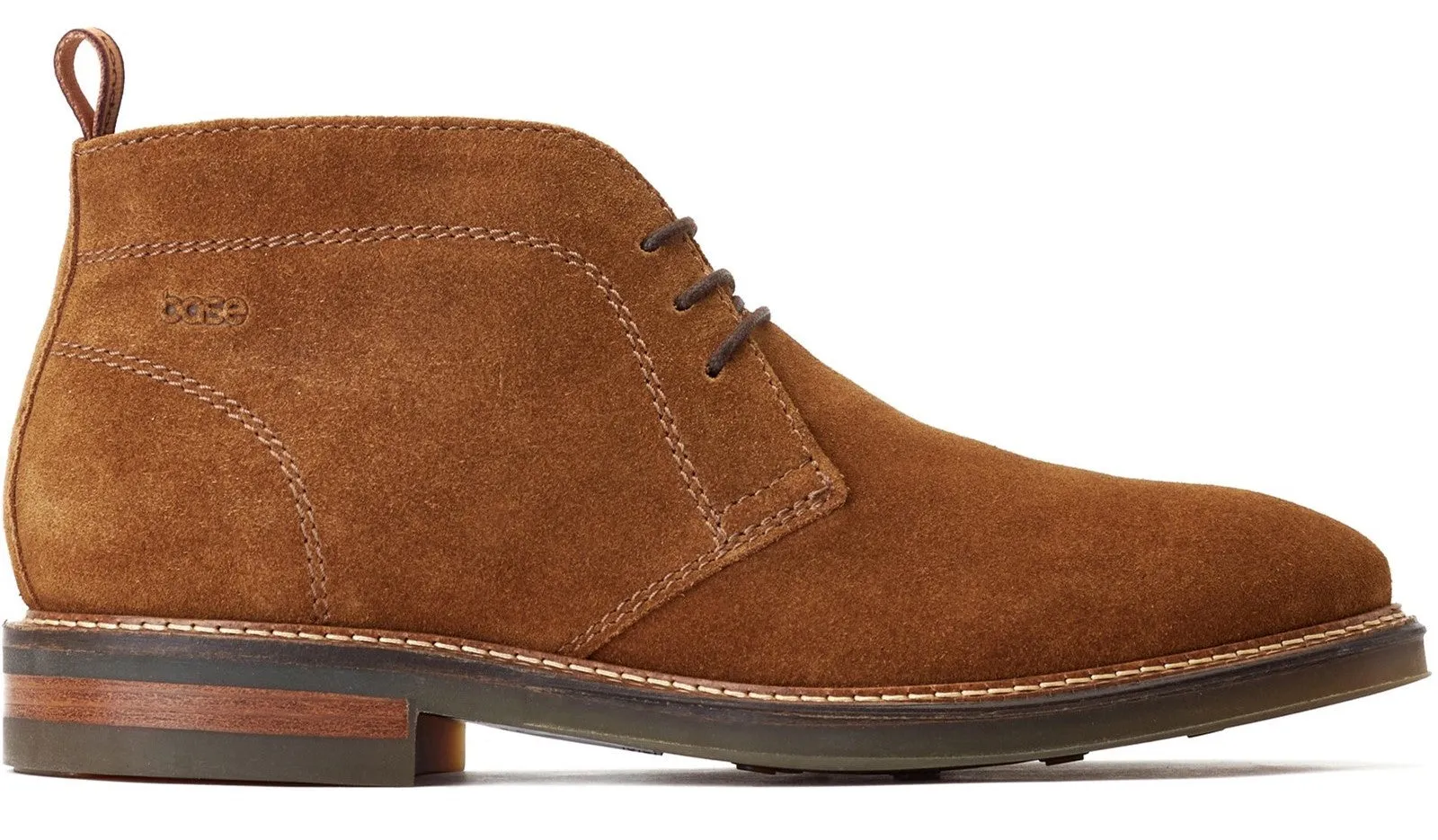 Base London Denali Mens Suede Leather Chukka Boot