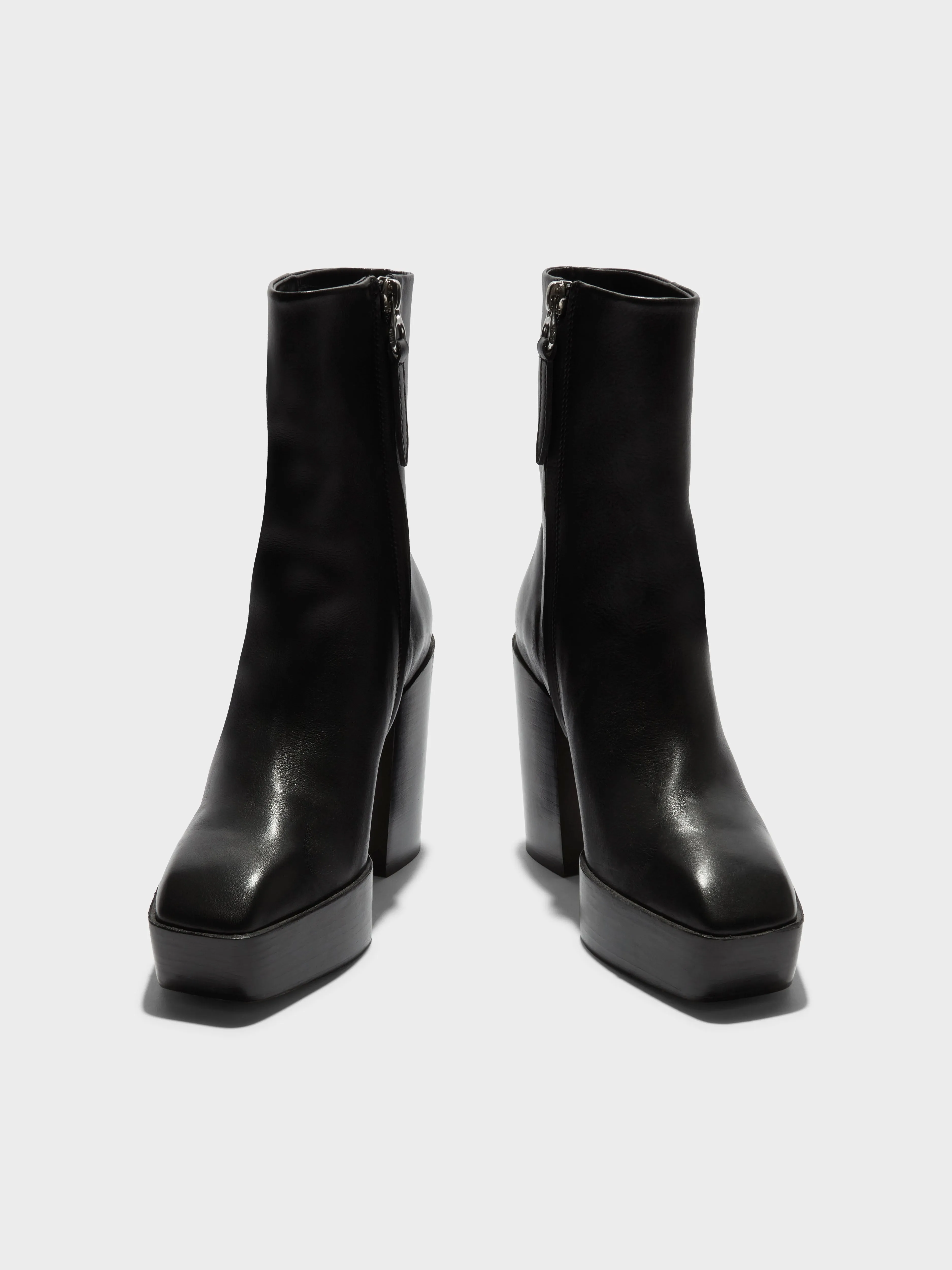 Berlin Leather Ankle Boots all