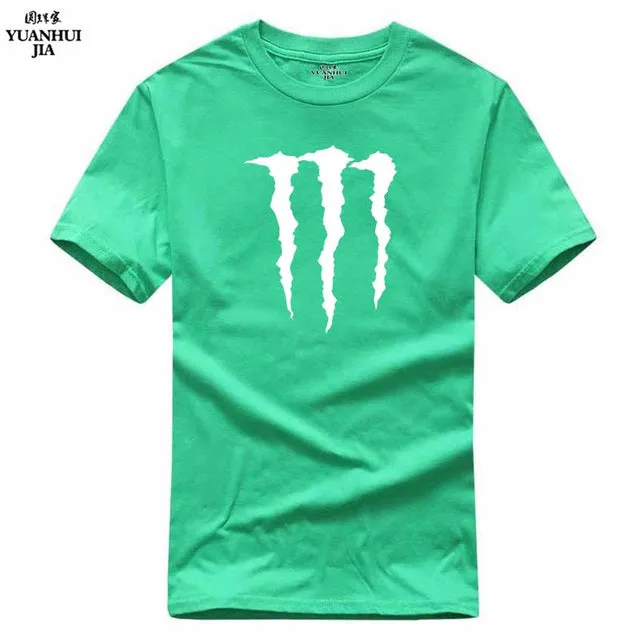 Big Size New Arrival Men T Shirts Kawasaki Moster Tees Adult Clothing 100% Cotton T-shirt Dad XS-2XL Tee Shirts Top