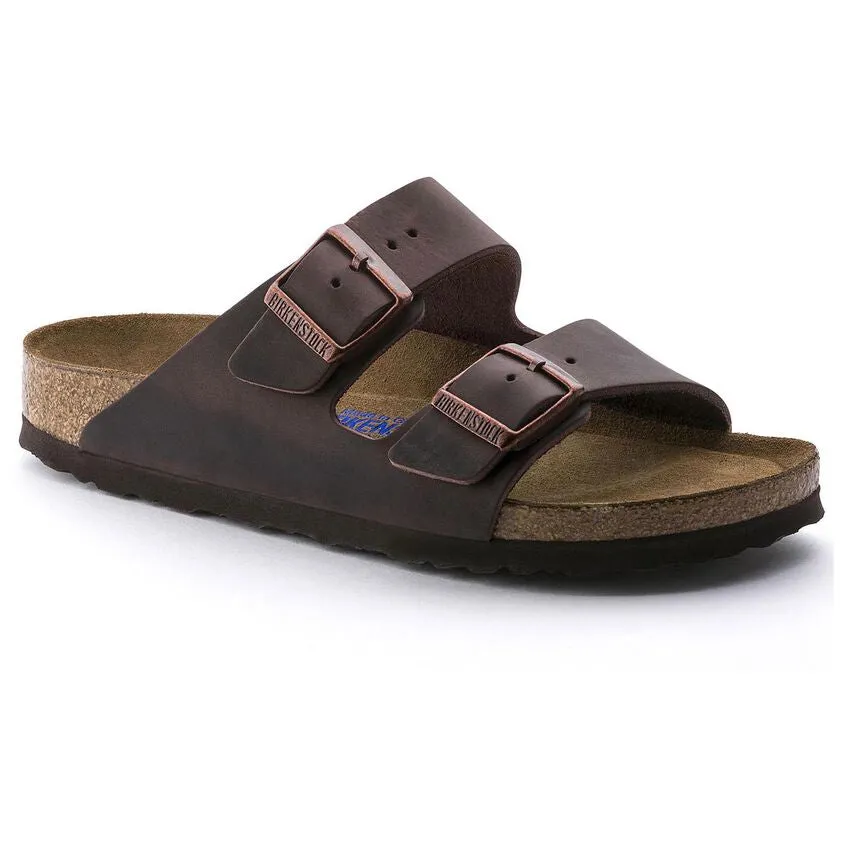 'Birkenstock' Women's Arizona Oiled Leather Sandal - Habana