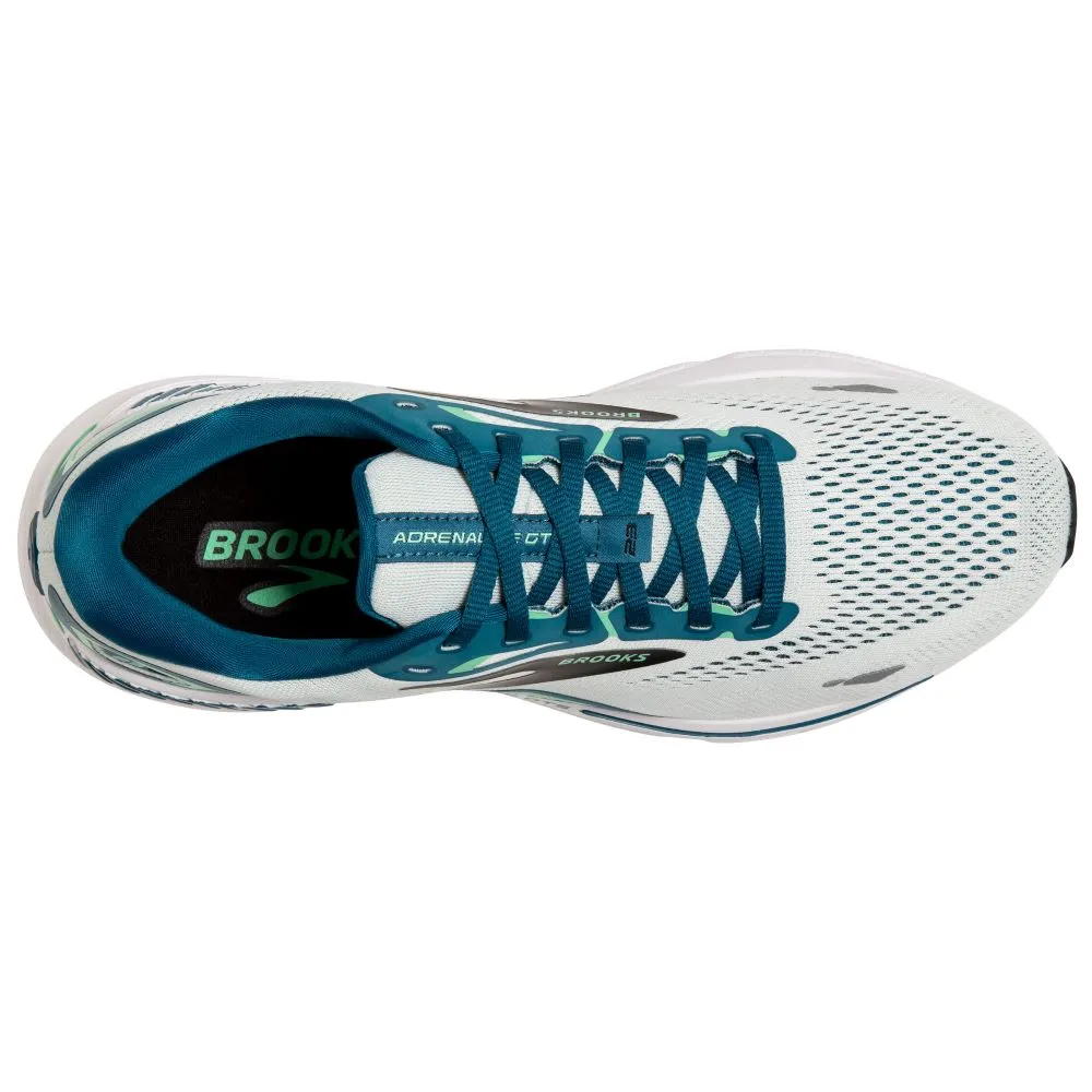 'Brooks' Men's Adrenaline GTS 23 - Blue / Moroccan / Spring Bud