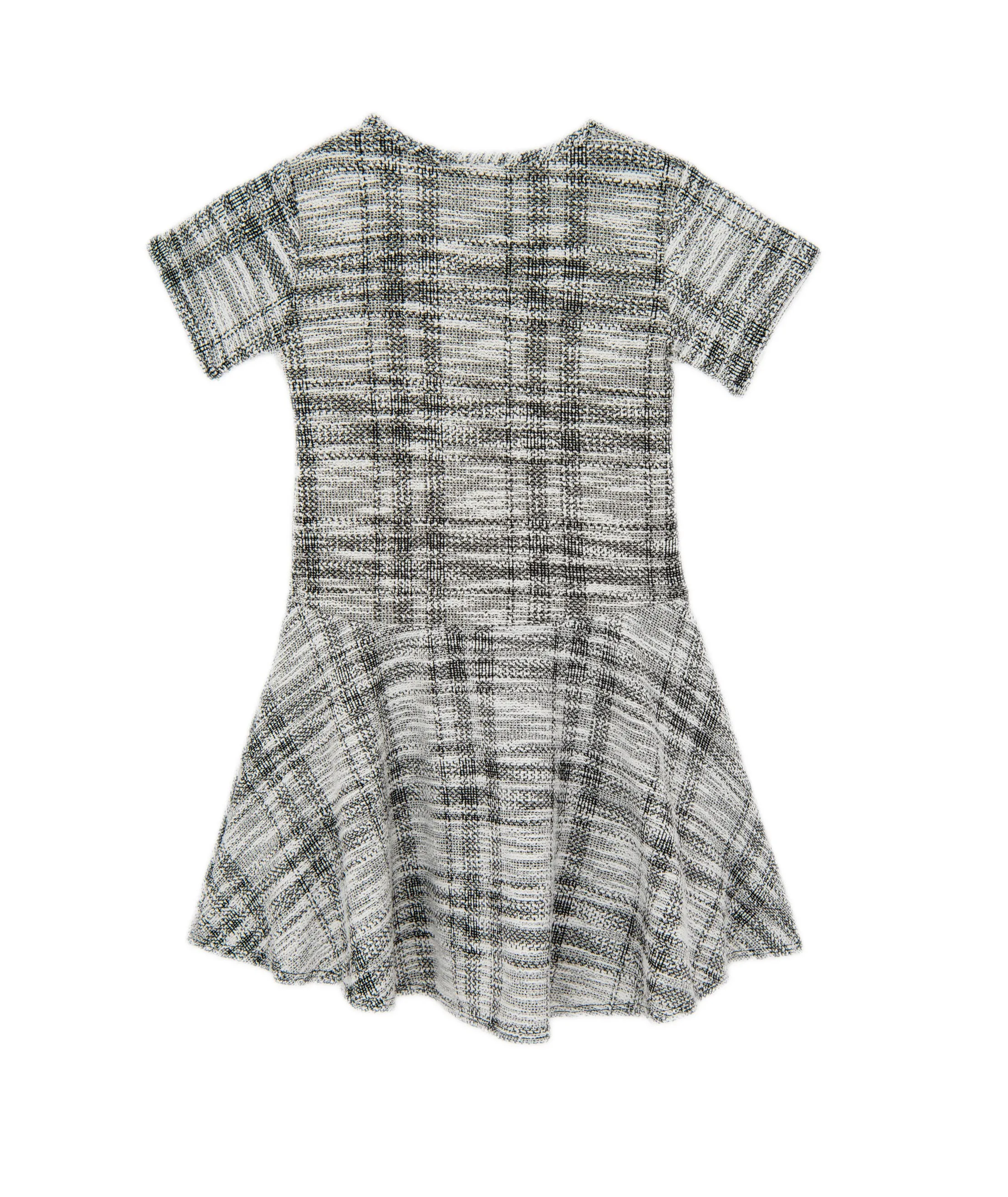 Cheryl Creations Girls Kendra Plaid Skater Dress