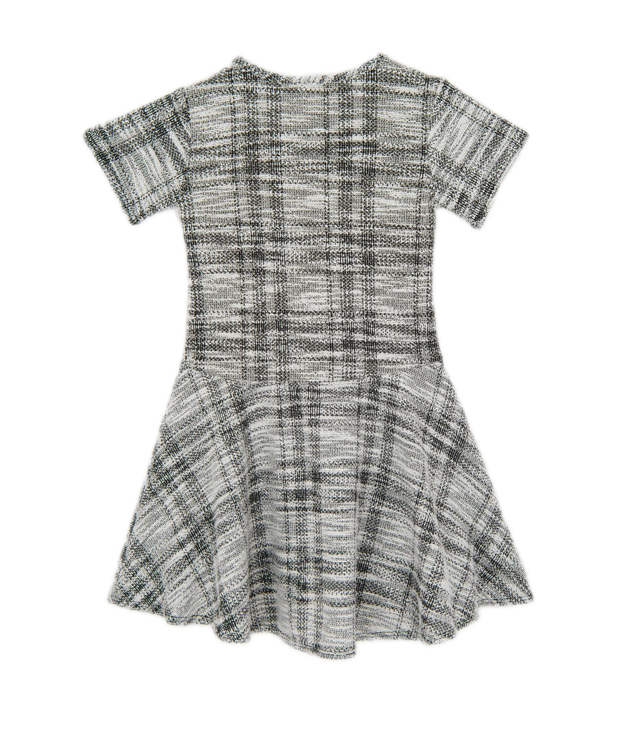 Cheryl Creations Girls Kendra Plaid Skater Dress