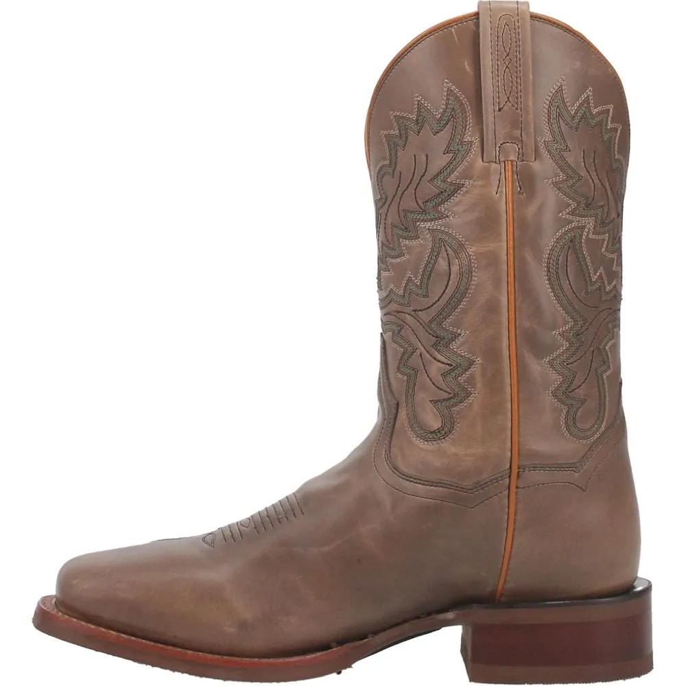 'Dan Post' Men's 11" Cogburn Western Square Toe - Taupe