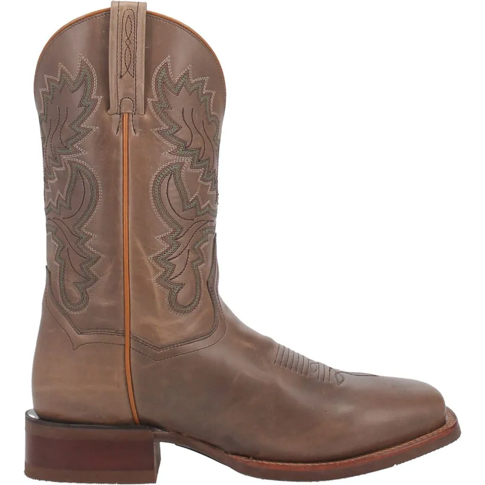 'Dan Post' Men's 11" Cogburn Western Square Toe - Taupe