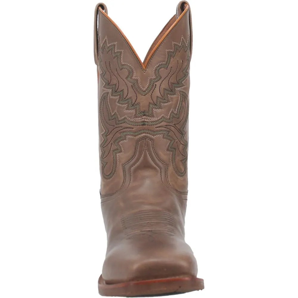 'Dan Post' Men's 11" Cogburn Western Square Toe - Taupe