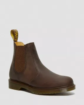 Doc Martens UNISEX 2976 CRAZY HORSE LEATHER CHELSEA BOOTS (BROWN CRAZY HORSE)