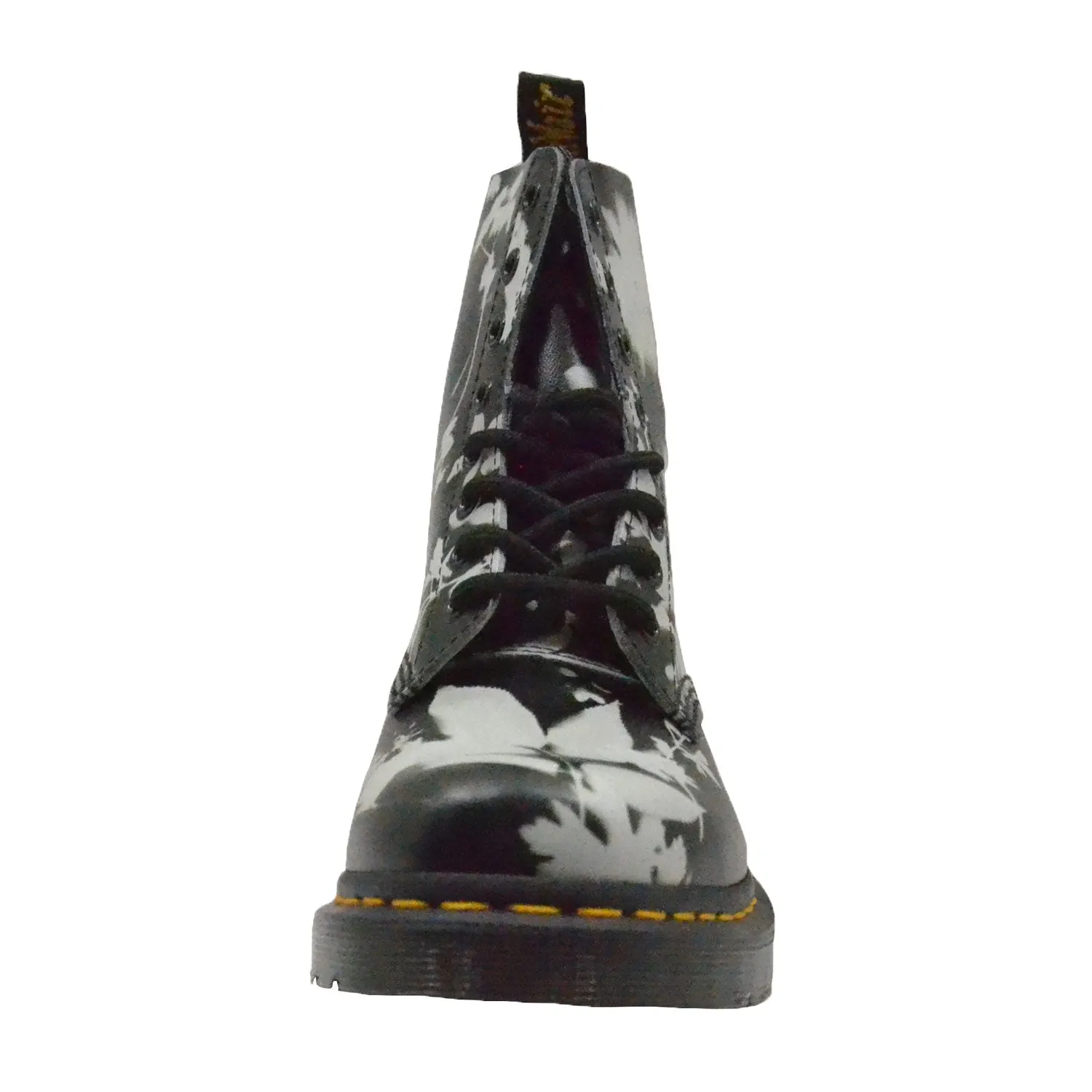 Dr. Martens 1460 Pascal 30862009 (Black / White Phantom Floral Shadow Backhand)