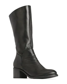 EOS Rochelle Black Leather Boots