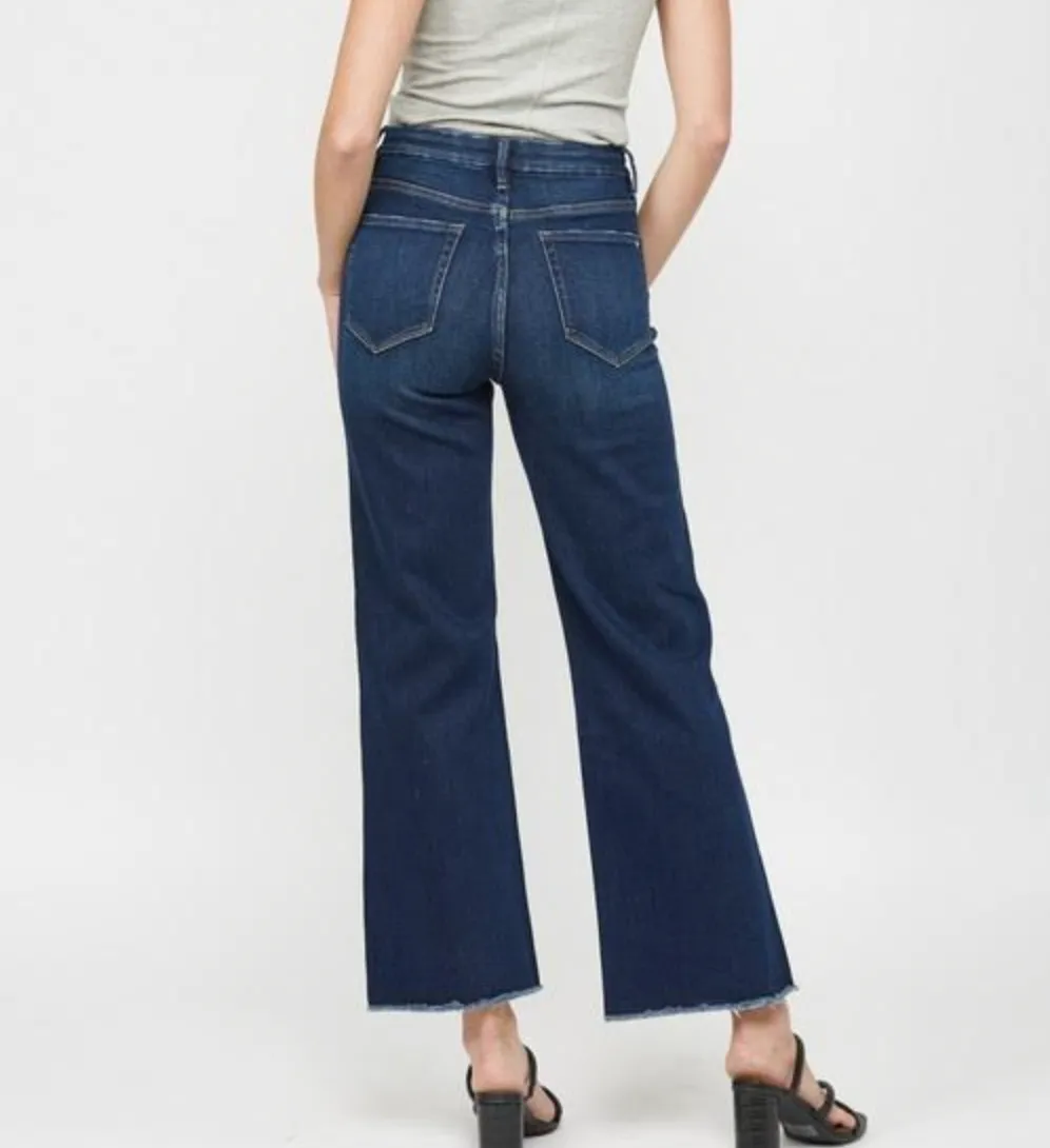 FINAL SALE - Mica Super High Rise Wide Leg Jean