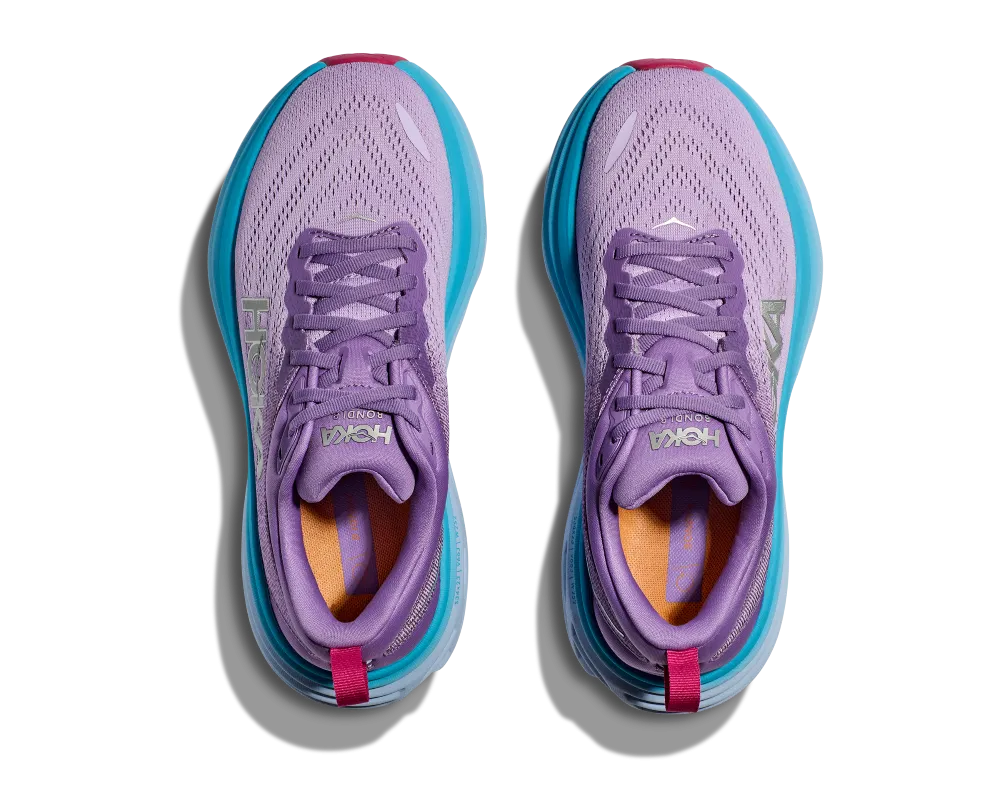 'HOKA' Women's Bondi 8 - Chalk Violet / Pastel Lilac