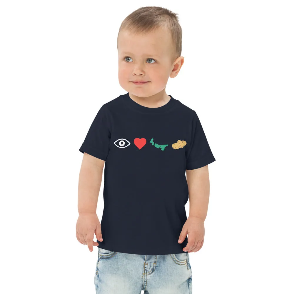 I Love PEI Potatoes Toddler T-Shirt