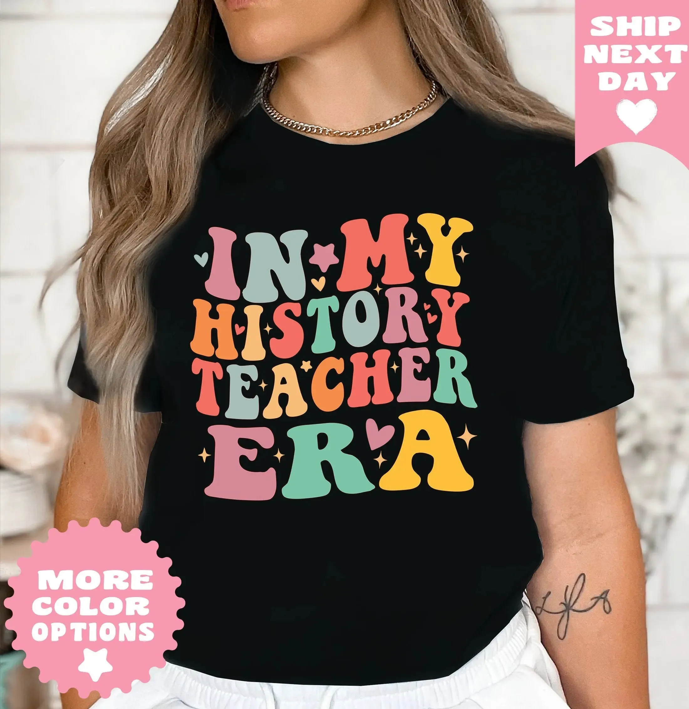 In My History Teacher Era Shirt, In My Teacher Era Shirt, History Teacher Shirt, Back To School, History Teacher Gift, History Lover gift