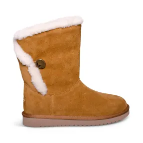 Koolaburra By UGG Alamie Short Chestnut Boots - Women's