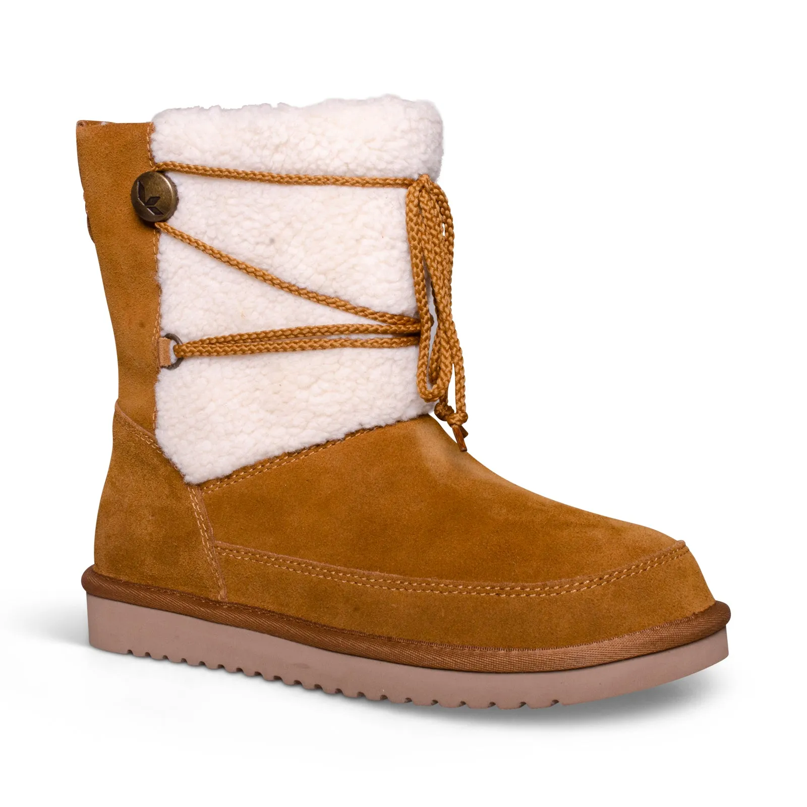 Koolaburra By UGG Michon Short Chestnut Boots - Women's