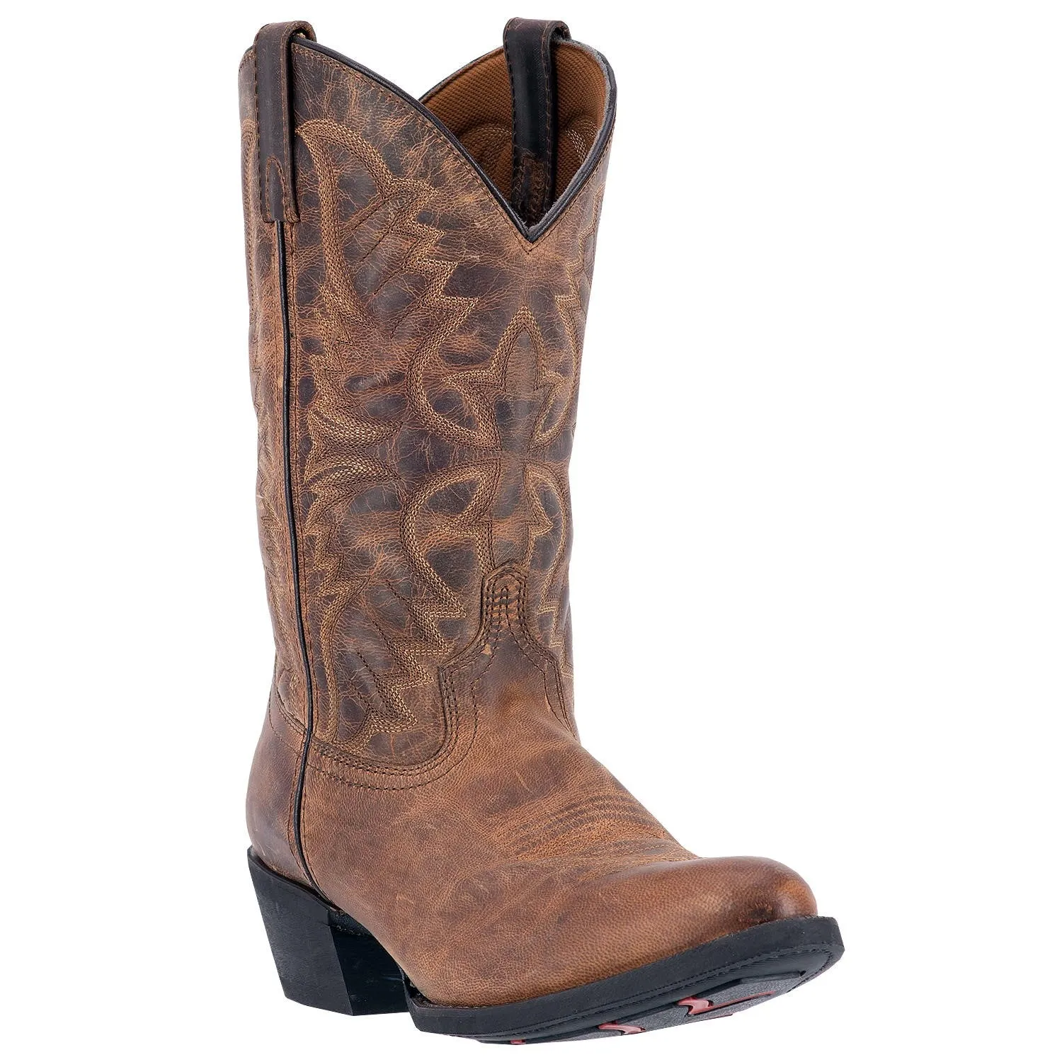 'Laredo' Men's 12" Birchwood Western - Distressed Tan