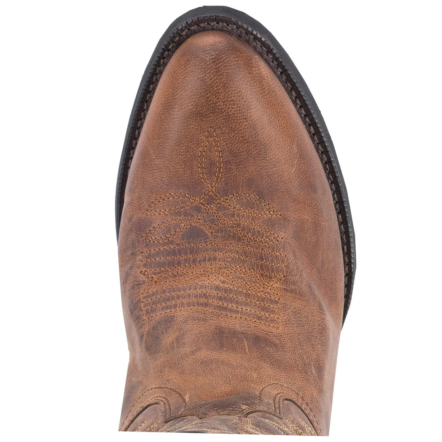 'Laredo' Men's 12" Birchwood Western - Distressed Tan