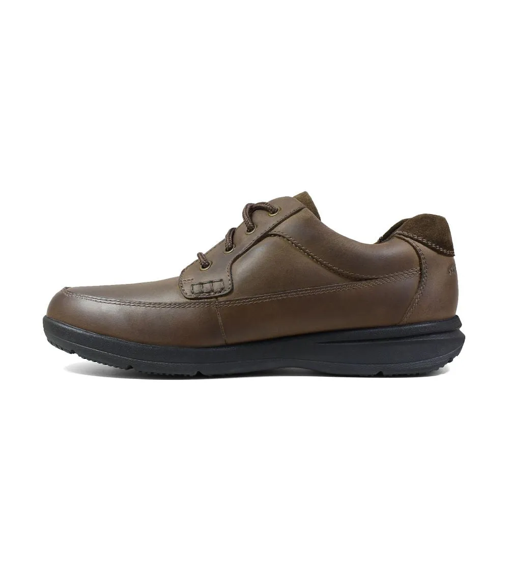 'Nunn Bush' Men's Cam Moc Toe Oxford - Brown Crazy Horse