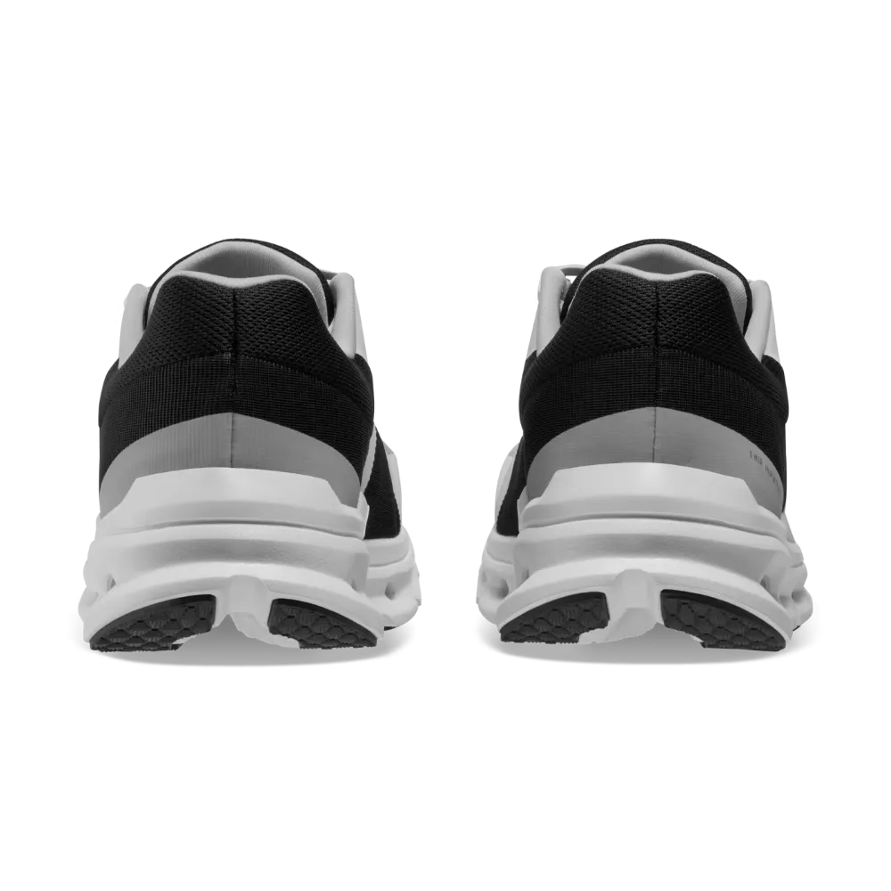 Mens On Running Cloudrunner Sneakers - Glacier / Black - Lightweight, Comfortable, and Supportive Running Shoes