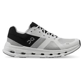 Mens On Running Cloudrunner Sneakers - Glacier / Black - Lightweight, Comfortable, and Supportive Running Shoes