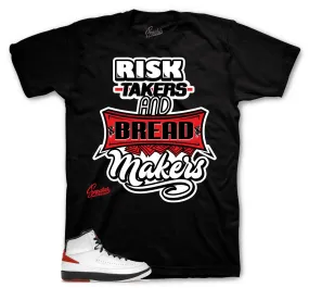 Retro 2 Chicago Risk Taker Shirt