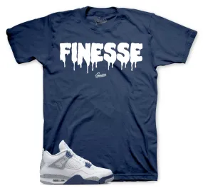 Retro 4 Midnight Navy Finesse Shirt