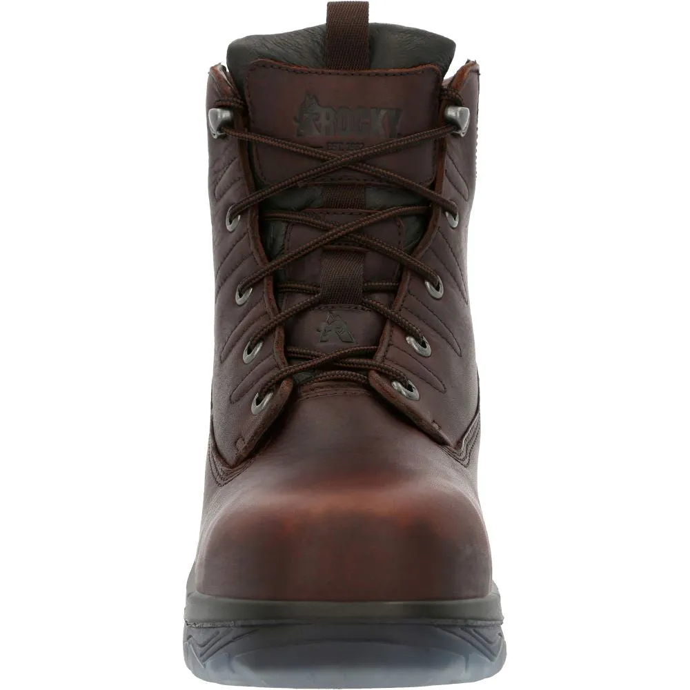 'Rocky' Men's 6" Forge EH WP SR Comp Toe - Brown