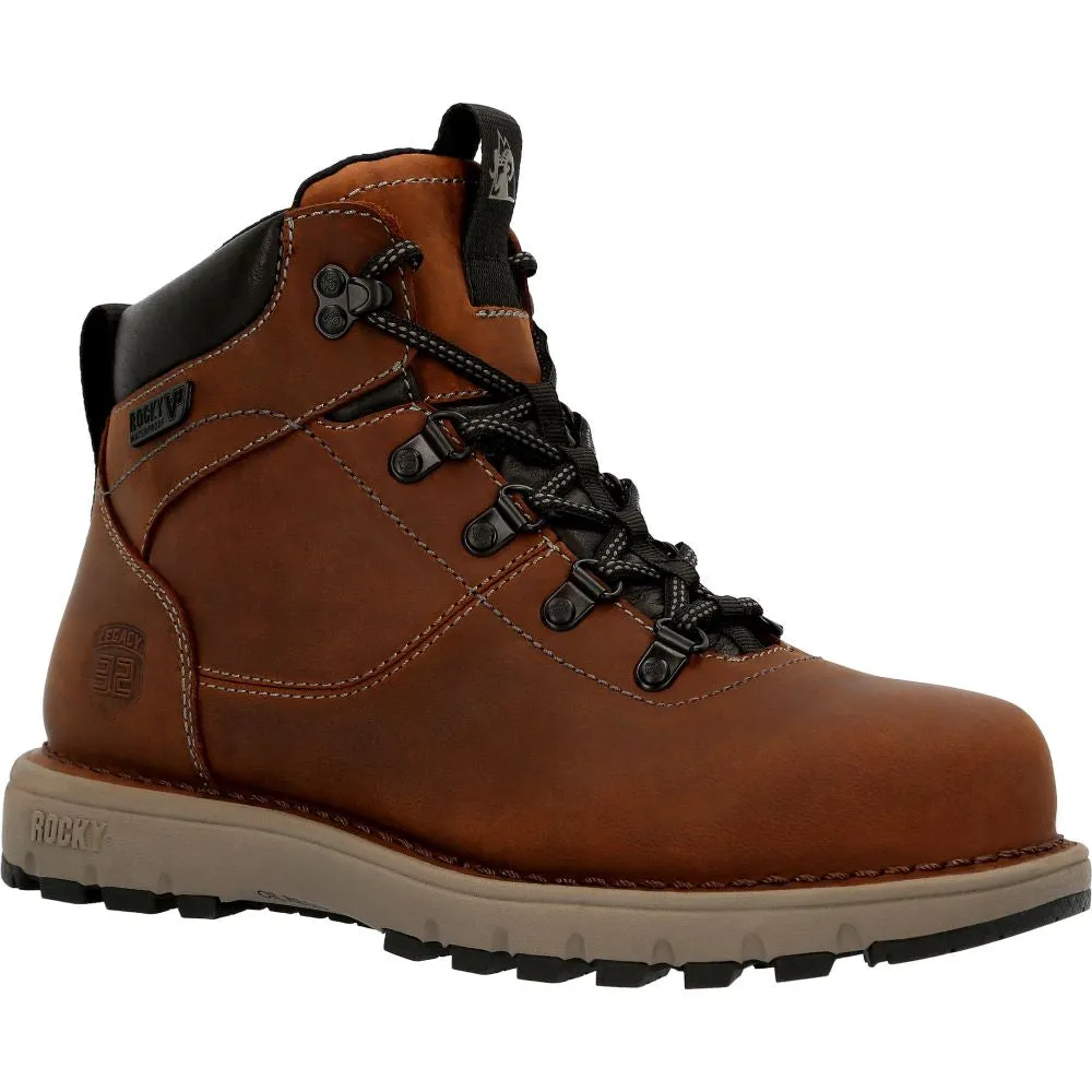 'Rocky' Women's 6" Legacy 32 EH WP Comp Toe - Brown