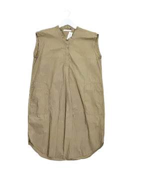 Size 14 (4) - Lee Mathews Khaki Cotton Dress