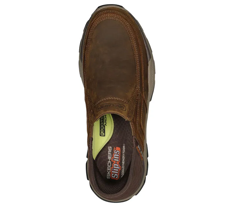 'Skechers' Men's Slip-ins RF: Respected-Elgin - Brown