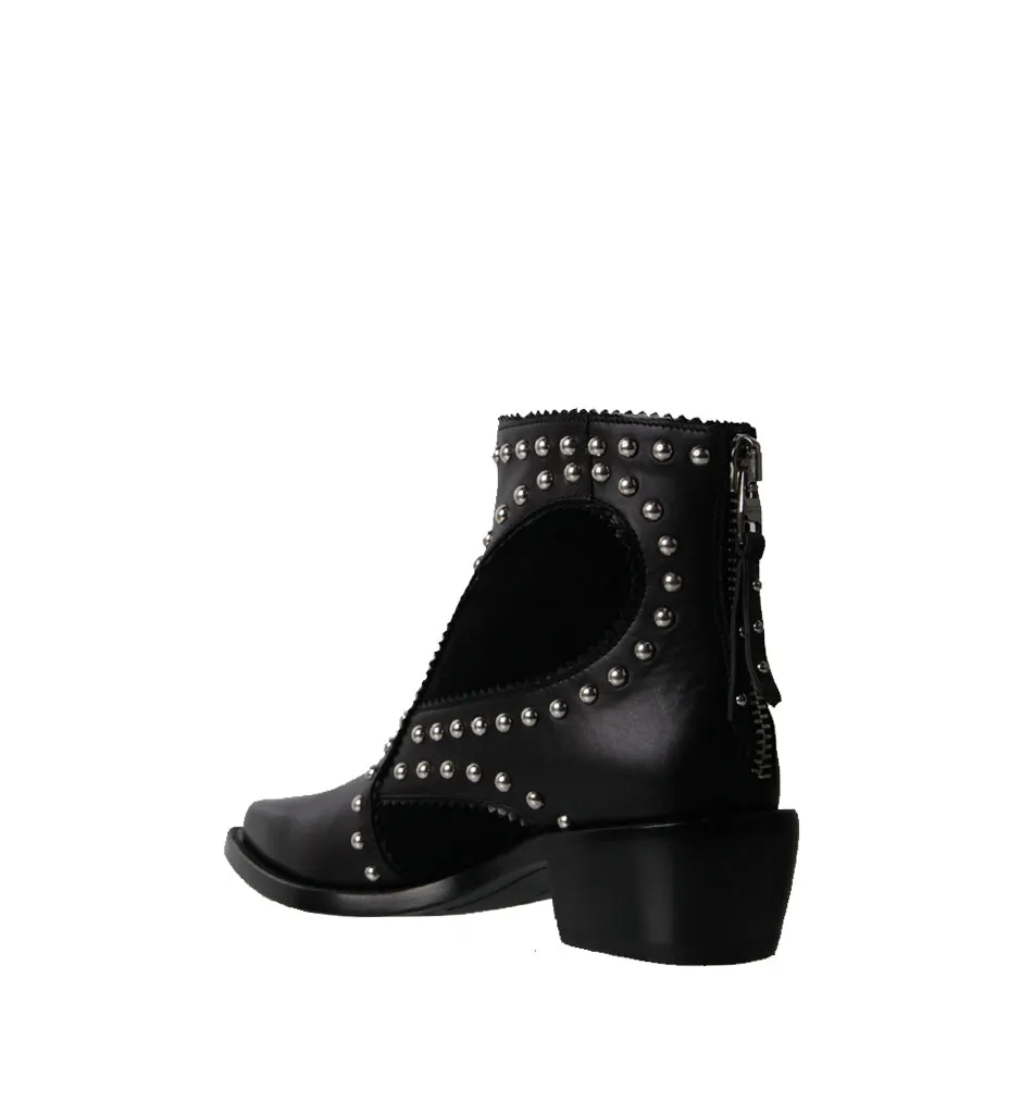 Studded Boots, Black