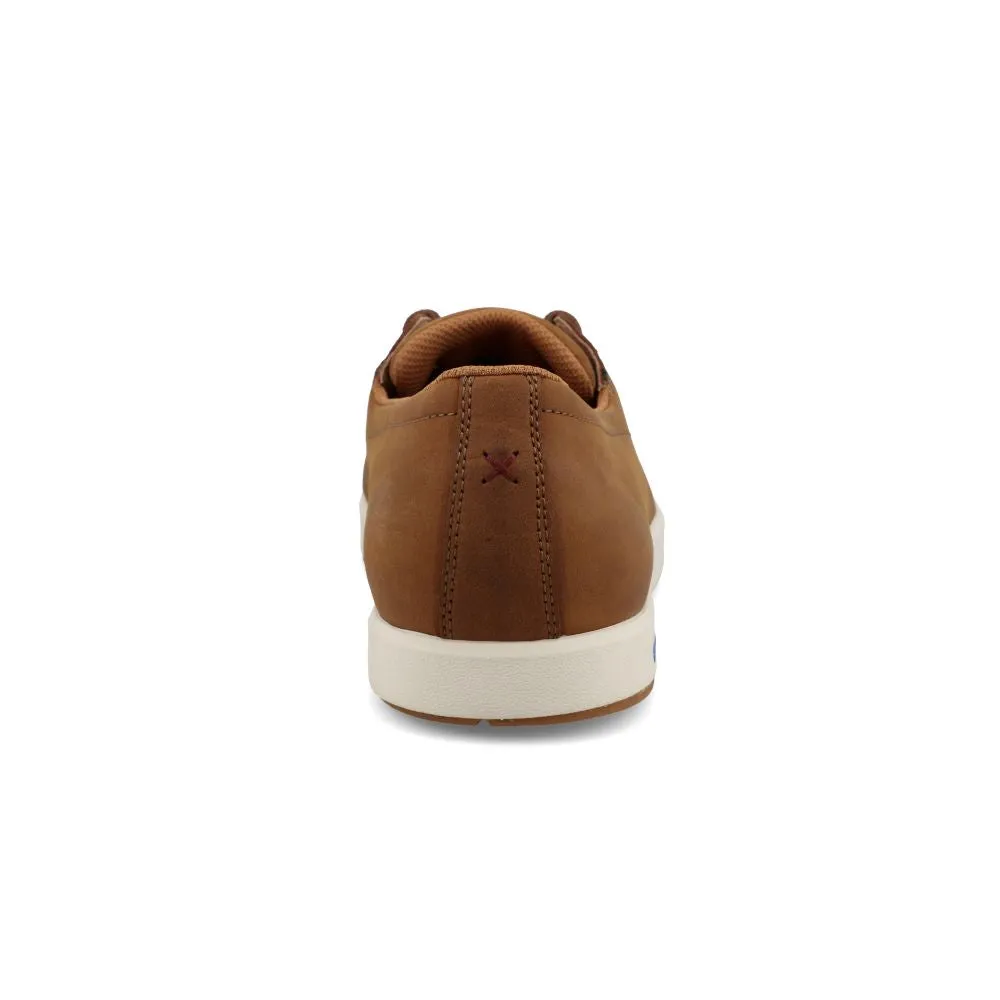 'Twisted X' Men's Ultralite X Boat Shoe - Lion Tan