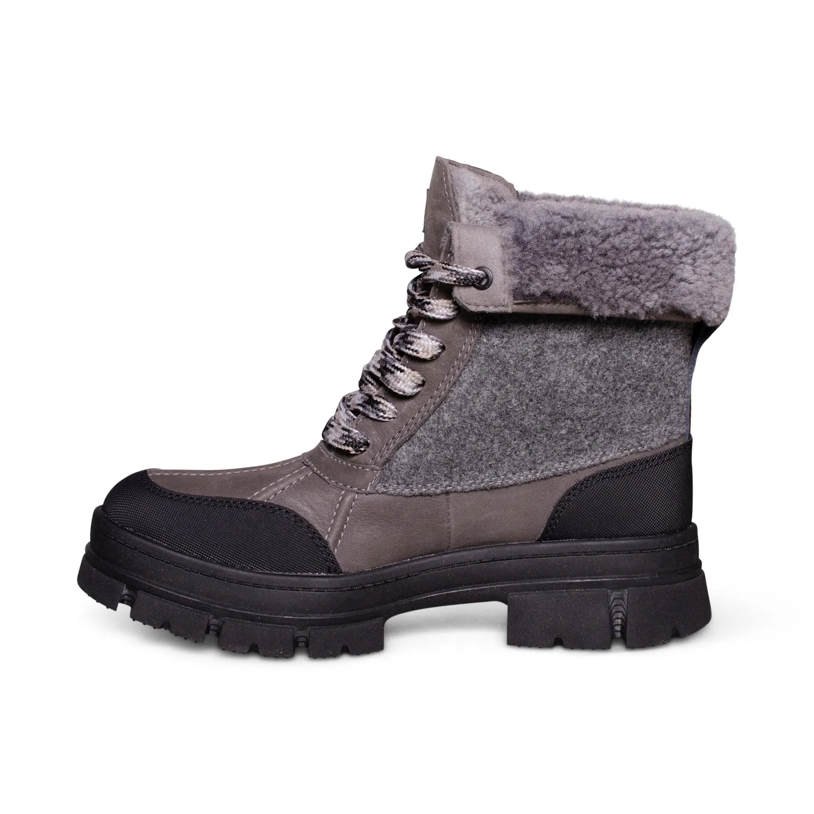 UGG Ashton Addie Tipped Charcoal Boots - Women's