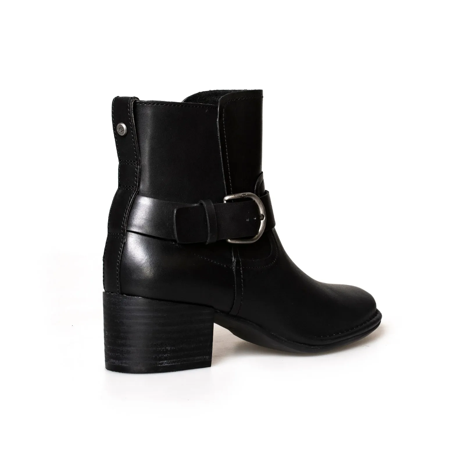 UGG Atwood Black Boots - Women's