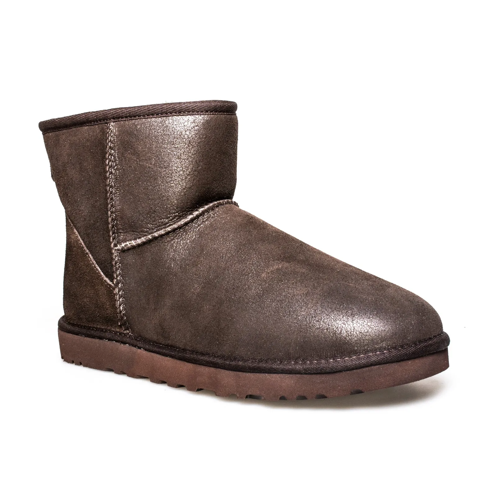 UGG Classic Mini Bomber Jacket Chocolate Boots - Men's