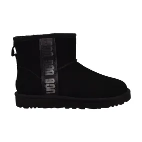 UGG Classic Mini Side Logo II Women's Boots Black