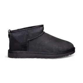 UGG Classic Ultra Mini Black Boots - Men's