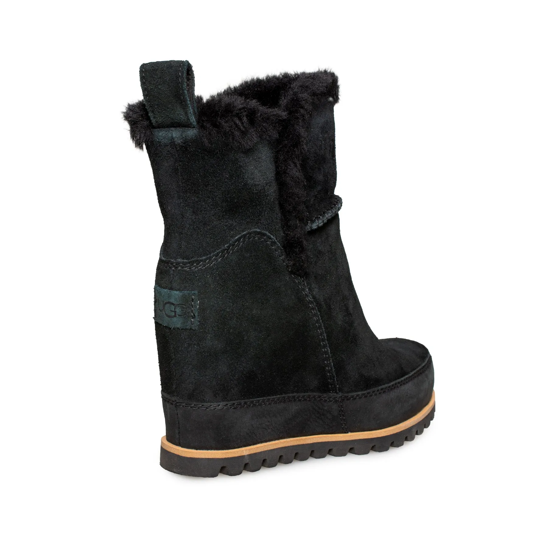 UGG Malvella Black Boots - Women's