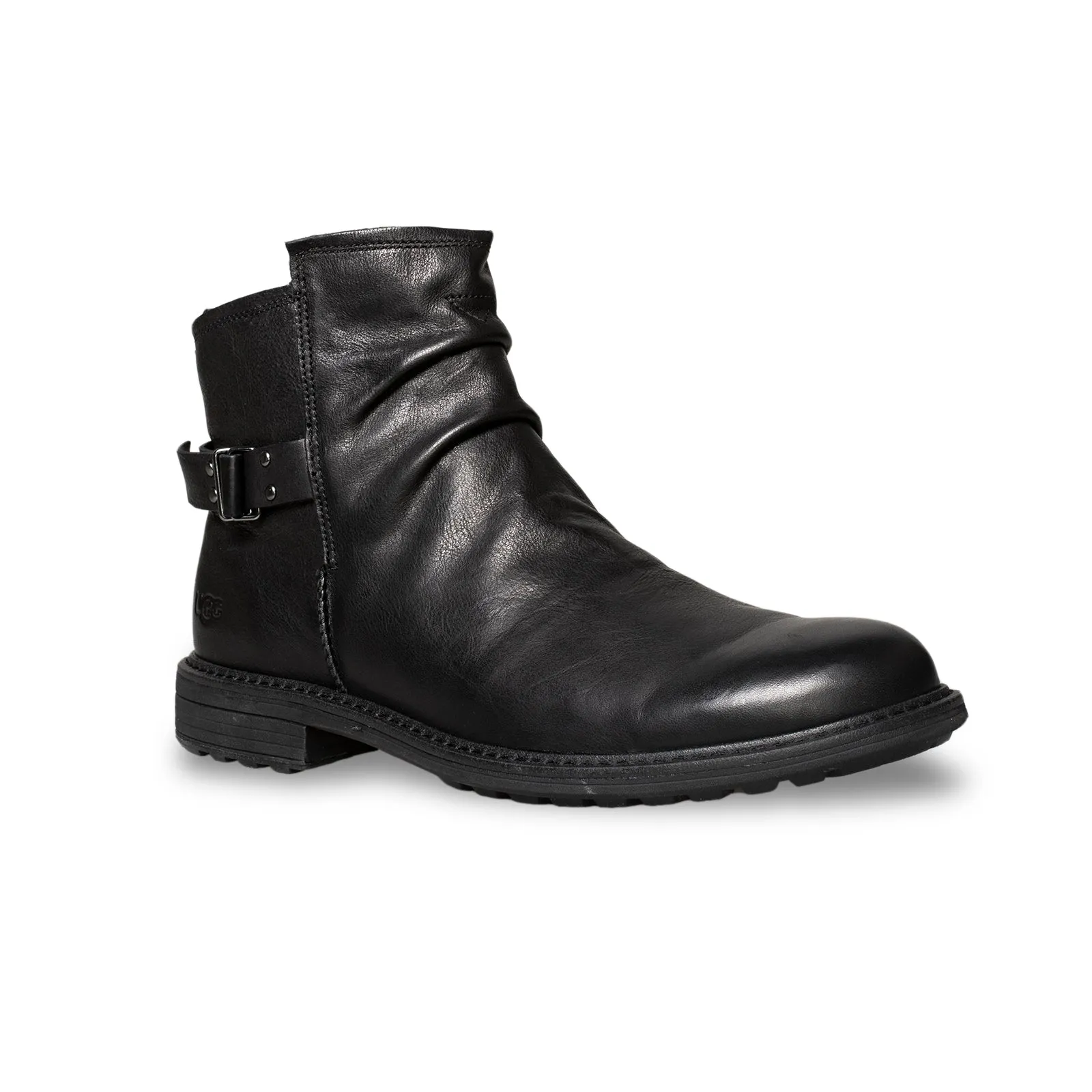 UGG Morrison Pull-On Black Boots - Men's