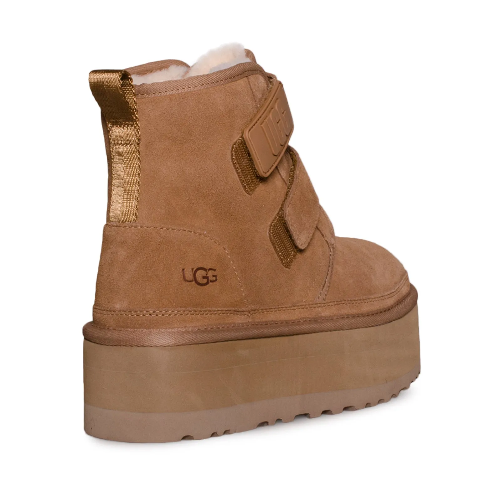 Womens UGG Neumel Platform Chukka Boots in Chestnut – Stylish and Comfortable Footwear