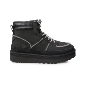 UGG   White Mountaineering Highland Sport Black Boots - Men's