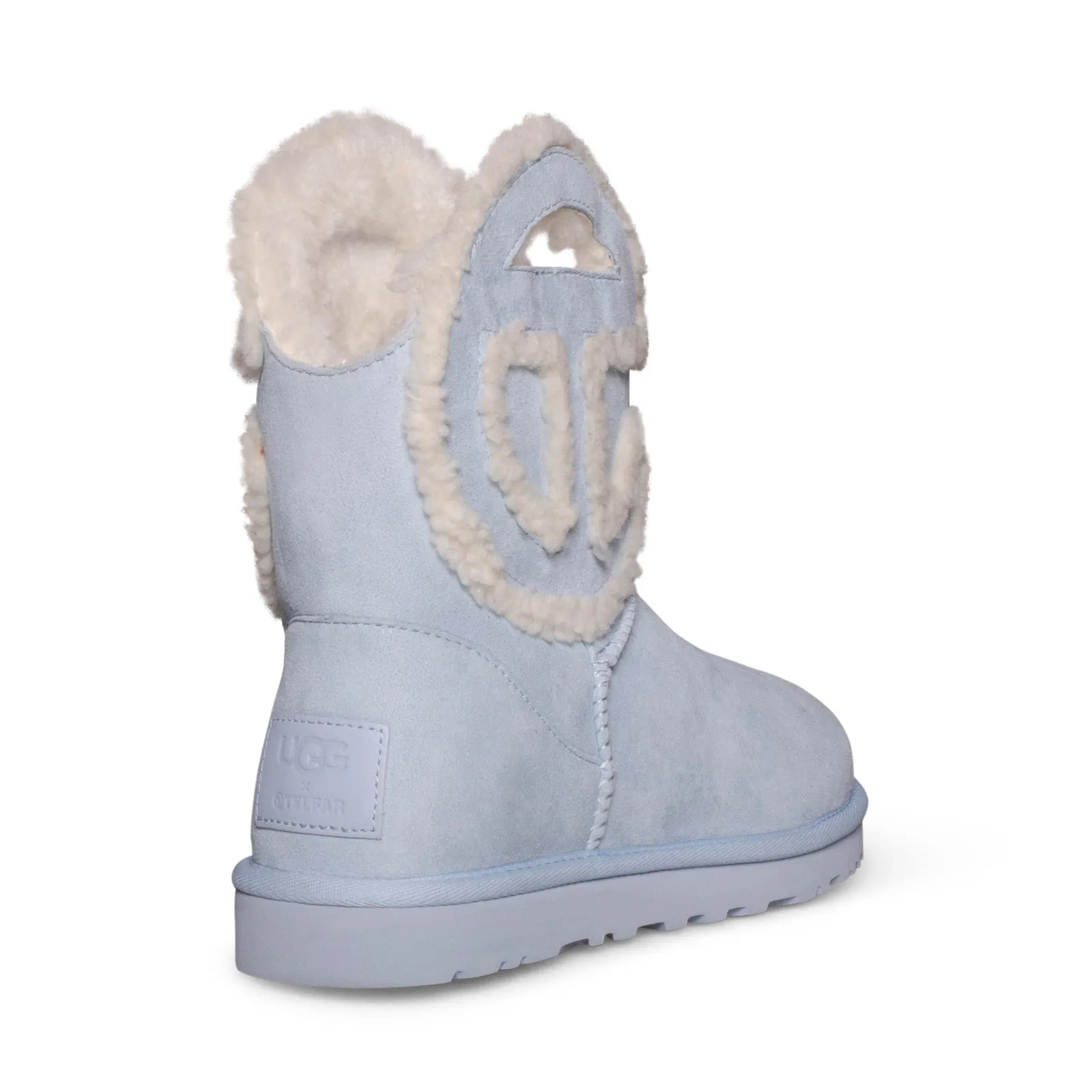 UGG X Telfar Logo Mini Blue Boots - Men's